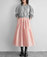 ELFRANK/エルフランク ELFRANK シャイニータックフレアロングスカート/506921909