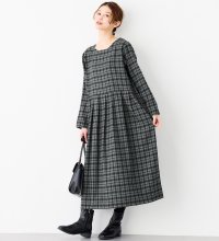 Viola e Viola/ゆるっとタック切替ワンピース/506922051