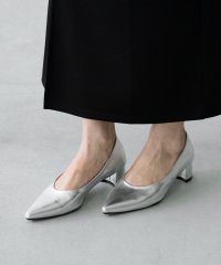 welleg/ウェレッグ welleg ポインテッドトゥ チャンキーヒール パンプス/506922089
