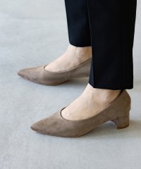 welleg/ウェレッグ welleg ポインテッドトゥ チャンキーヒール パンプス/506922089