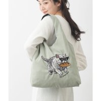Jubilee/ジュビリー Jubilee アニマル刺繍 コーデュロイ トートバッグ 犬 ネコ/506922102