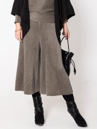 SPECCHIO/スペッチオ SPECCHIO シャトルプリーツ フレアパンツ/506922124
