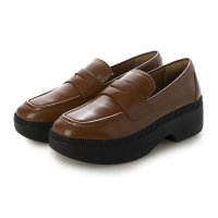 fitflop/フィットフロップ fitflop F－LUMA BOX－LEATHER DEMI－WEDGE PENNY LOAFERS/506922354
