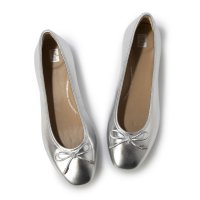 fitflop/フィットフロップ fitflop DELICATO BOW SOFT METALLIC－LEATHER BALLET FLATS/506922356
