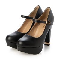 Parade/パレード Parade 【厚底】チャンキーヒールストラップパンプス 10003【Parade】/506922405