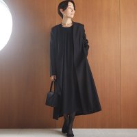 form forma/フォルムフォルマ form forma 【喪服・礼服】ロングジャケット＆フレアワンピース〈大きいサイズ・小さいサイズ有〉/卒業式（卒園式）入学式（入園式）七五三/506923096