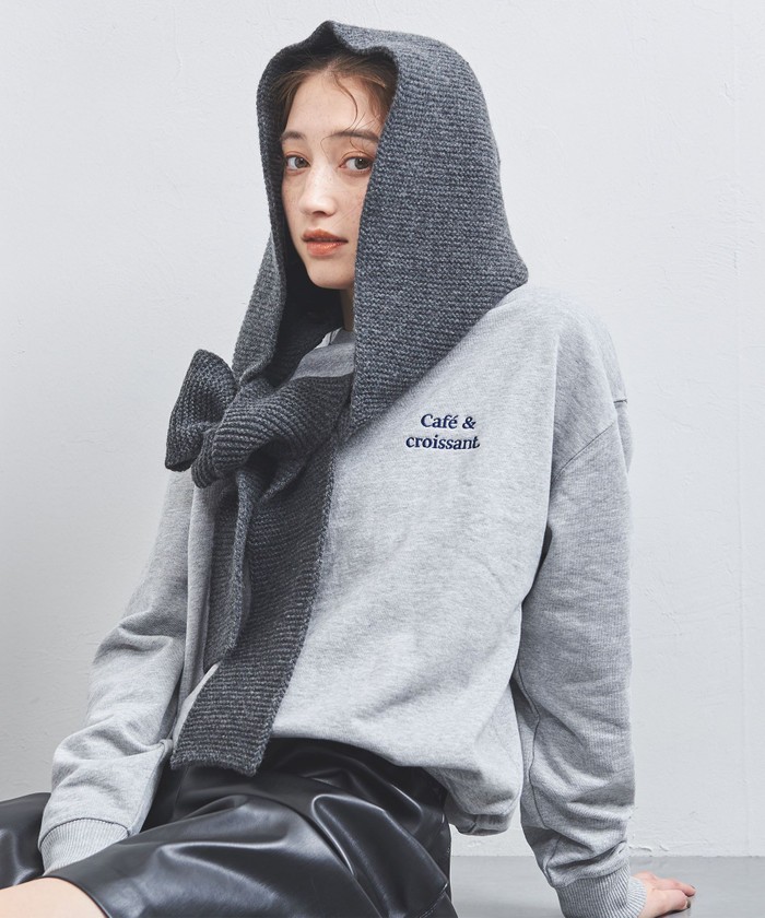 セール55%OFF】ニット フードマフラー(506925487 セール55%OFF】ニット フードマフラー(506925487