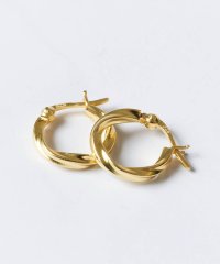 ADPOSION/アドポーション ADPOSION シルバー925 ツイストフープピアス/506925730