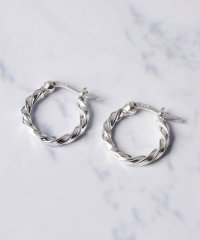 ADPOSION/アドポーション ADPOSION シルバー925 デザインフープピアス/506925731