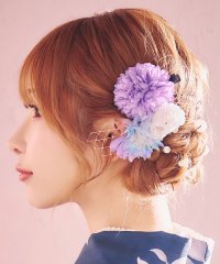 Retica/レティカ Retica 浴衣小物 髪飾り 垂れフラワーコサージュ浴衣ヘアアクセサリー4点セット/506925935