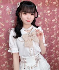 ROJITA/ロジータ ROJITA パールチェーンリボンブローチ付ブラウス/506926084