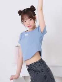 Emsexcite/エムズエキサイト ems excite 裾ラウンドTEE/506926108