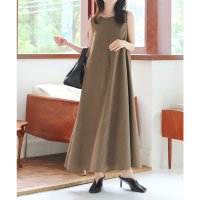 KOBE LETTUCE/コウベレタス KOBE LETTUCE シワになりにくい Aラインコットンタッチワンピース [E3264]/506926153