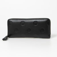 perche/＜ロングセラー＞ペルケ perche ドット型押し・ジャバラカード長財布/506926593