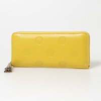 perche/＜ロングセラー＞ペルケ perche ドット型押し・ジャバラカード長財布/506926593