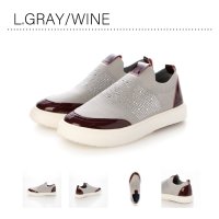Le son/SMART WALK スマートウォーク ホットフィックスソフトメッシュニットスニーカー/506926649