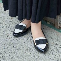 ing/イング ing 【WEB限定】【レイン対応】リボンモチーフフラットパンプス/506927253