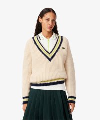 LACOSTESPORTS LADYS/ラコステ LACOSTE ヘビーウェイトチルデンニットセーター/506927403