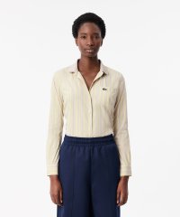 LACOSTESPORTS LADYS/ラコステ LACOSTE リブニットカラーポプリンシャツ/506927426