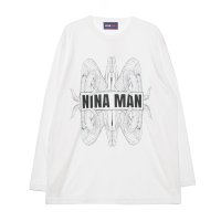 Nina mew/ニーナミュウ Ninamew Nina man ロンT/506927517