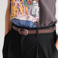 I NEED MORE SHOES/アイニードモアシューズ I NEED MORE SHOES SQUARE BUCKLE LEATHER BELT 【bb－01】/506928603