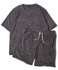 ADPOSION/アドポーション ADPOSION ソフトパイル ルームウェア 半袖Tシャツ&ハーフパンツ/506928627