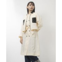 Pizzo Bianco/ピッツオ ビアンコ Pizzo Bianco コットンポリタフタコート/506928658