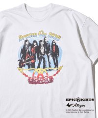 ADPOSION/アドポーション ADPOSION ヴィンテージ加工 バンドTシャツ / AEROSMITHロックTシャツ/506928666