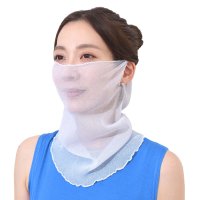REAL STYLE/リアルスタイル REAL STYLE ネックカバー 夏用 UV フェイスカバー マスク おしゃれ 紫外線対策 日焼け タートルネック 薄手 シアー テニス ゴル/506928780