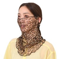 REAL STYLE/リアルスタイル REAL STYLE ネックカバー 夏用 UV フェイスカバー マスク おしゃれ 紫外線対策 日焼け タートルネック 薄手 シアー テニス ゴル/506928780
