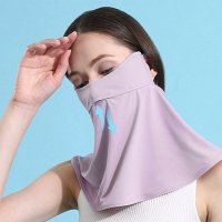REAL STYLE/リアルスタイル REAL STYLE フェイスカバー フェイスマスク ネックカバー レディース UVカット UPF50+ 薄手 ネックガード ひんやり 接触冷感/506928823