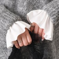 REAL STYLE/リアルスタイル REAL STYLE つけ袖 レディース 手首 フリル フレア袖 ドレス 小物 おしゃれ かわいい 上品 きれいめ フォーマル 華やか コスプレ/506928824
