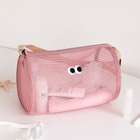 REAL STYLE/リアルスタイル REAL STYLE ショルダーバッグ メンズ レディース 子供 ミニ メッシュ 軽い 肩掛け ドラムバッグ レジャー 海 プール 公園 夏 目/506928843