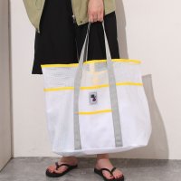REAL STYLE/リアルスタイル REAL STYLE トートバッグ レディース メンズ メッシュ 大容量 スパバッグ 温泉バッグ サウナ 軽い 夏 海 プール 大きめ 無地 シ/506928844
