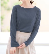 Viola e Viola/ヴィオラ エ ヴィオラ Viola e Viola ＜クルーネック＞リブ裏起毛プルオーバー/506929184