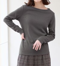 Viola e Viola/ヴィオラ エ ヴィオラ Viola e Viola ＜クルーネック＞リブ裏起毛プルオーバー/506929184