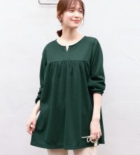 Viola e Viola/ヴィオラ エ ヴィオラ Viola e Viola なめらかポンチ キーネックチュニック/506929198
