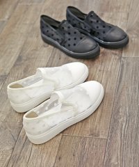 masyugirl/マシュガール masyugirl 大きいサイズ【軽量】メッシュ ドット柄のスリッポンスニーカー/506929427