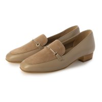 BARCLAY/【本革 / 日本製】 バークレー BARCLAY ソフトスクエアトゥ ビットモチーフ ローファーパンプス/506929436