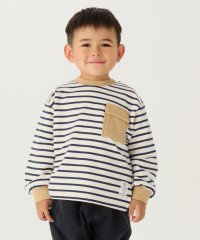SHIPS Colors  KIDS/SHIPS Colors: 80～130cm / ミニ裏毛 ボーダー ポケット トップス/506930549