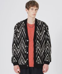 LOVELESS　MENS/ジグザグボアコンビカーデ/506873970