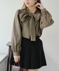 OLIVE des OLIVE/ボウタイSH　トップス　ブラウス　ボウタイブラウス　オフィス　ガーリー　長袖　秋/506876495