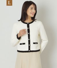 TO BE CHIC(L SIZE)/【L】レーヨンポリエステル ニットカーディガン/506883094