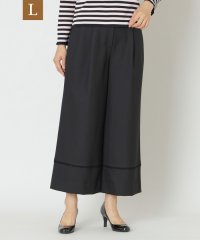 TO BE CHIC(L SIZE)/【L】ポリエステルレーヨン ワイドストレッチパンツ/506883101