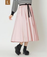 TO BE CHIC(L SIZE)/【L】マイクロタフタ タックスカート/506883103