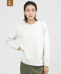 エヴェックス バイ クリツィア　Lサイズ/【L】【カタログ掲載品】【100回洗っても型崩れしない】【ウォッシャブル】テックスブリッドクルーネックプルオーバーニット/506883225