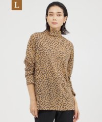 エヴェックス バイ クリツィア　Lサイズ/【L】【カタログ掲載品】【ウォッシャブル】ミニパンサープリントタートルネックカットソー/506883231