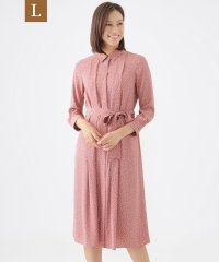 TRANS WORK(L)/【L】【ウォッシャブル】ジオメトリックプリントワンピース/506883330