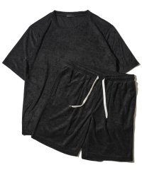 ADPOSION/アドポーション ADPOSION ソフトパイル ルームウェア 半袖Tシャツ&ハーフパンツ/506928627