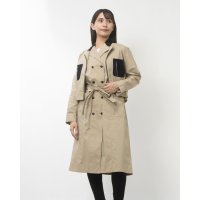 Pizzo Bianco/ピッツオ ビアンコ Pizzo Bianco コットンポリタフタコート/506928658